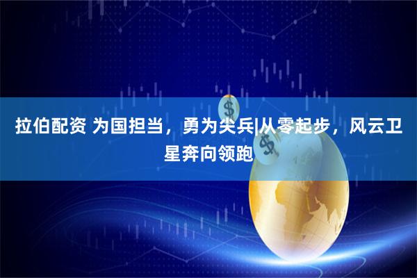 拉伯配资 为国担当，勇为尖兵|从零起步，风云卫星奔向领跑